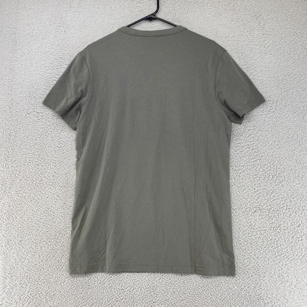 G-Star Shirt Mens Medium Short Sleeve G Raw Big Logo Green Cotton Blend Daplin - Picture 11 of 12